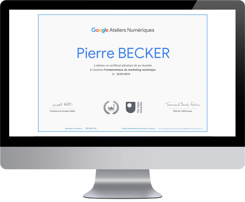 Un Expert SEM Certifié